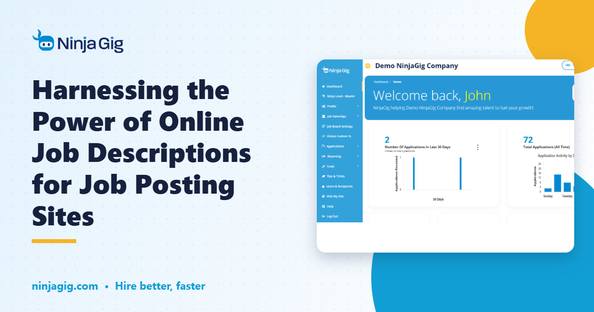 Harnessing the Power of Online Job Descriptions for Job Posting Sites - NinjaGig