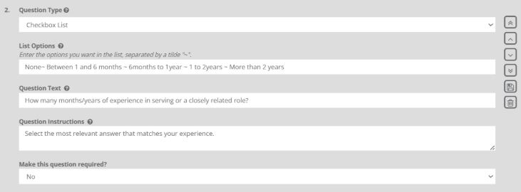 questions ninja gig form